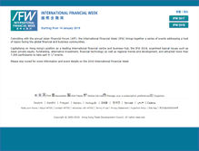 Tablet Screenshot of internationalfinancialweek.com